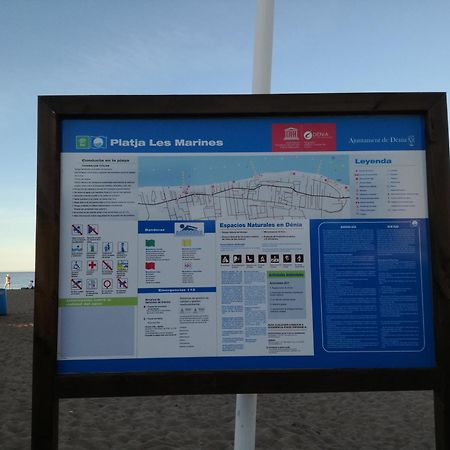 Planta Baja Con Porche Y Piscina, Cerca Del Mar Apartman Denia Kültér fotó